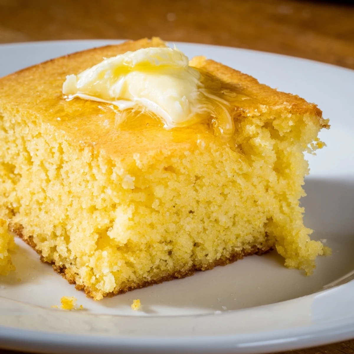 Classic American Cornbread - Cozy Tazult