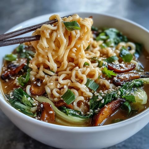 Vegan Coconut Curry Ramen