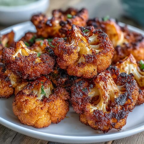 Jerk Seasoned Roasted Cauliflower