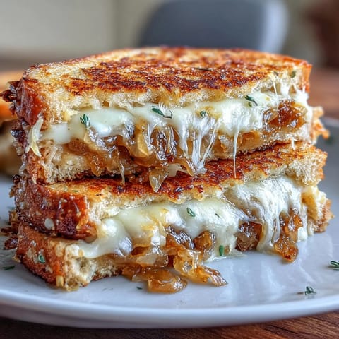 Sourdough French Onion Grilled Cheese