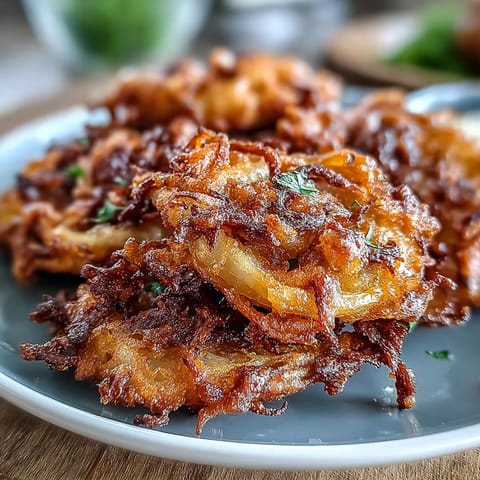 Crispy Air Fryer Onion Bhaji