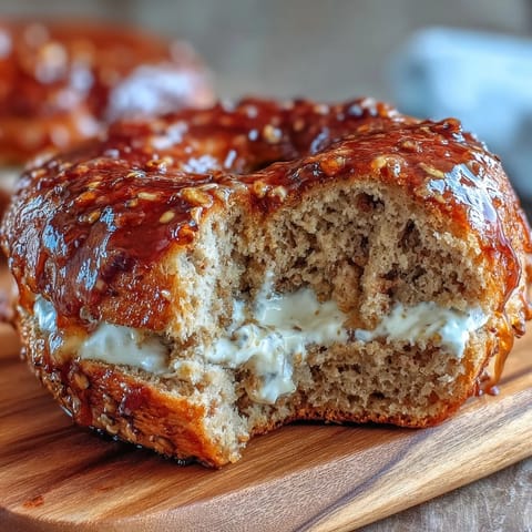 Honey Whole Wheat Bagels
