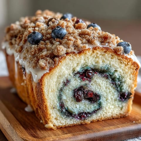 Lemon Blueberry Sourdough Loaf