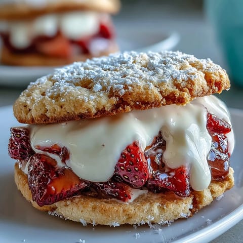 Strawberry Shortcake Cookies Cream