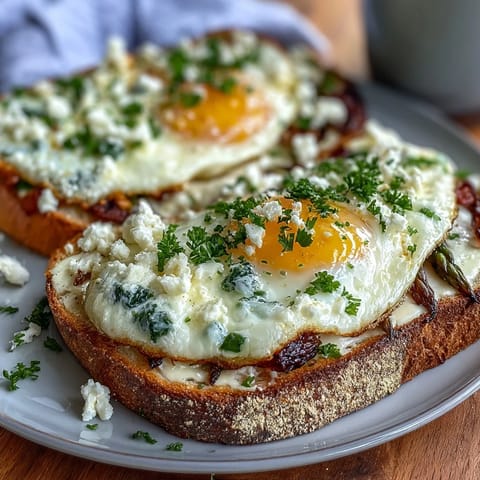 Asparagus and Egg Tartines