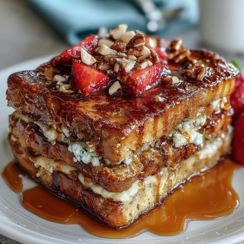 Spring Brunch Strawberry French Toast