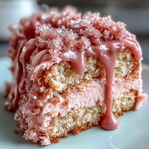 Soft, moist Bridal Shower Rosé Velvet Cake ready for festive celebration.