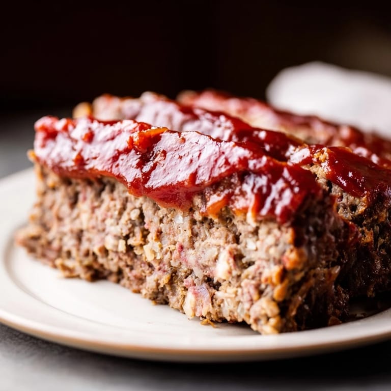 Golden-brown crust on a delicious meatloaf, promising a flavorful, tender, homemade meal waiting.