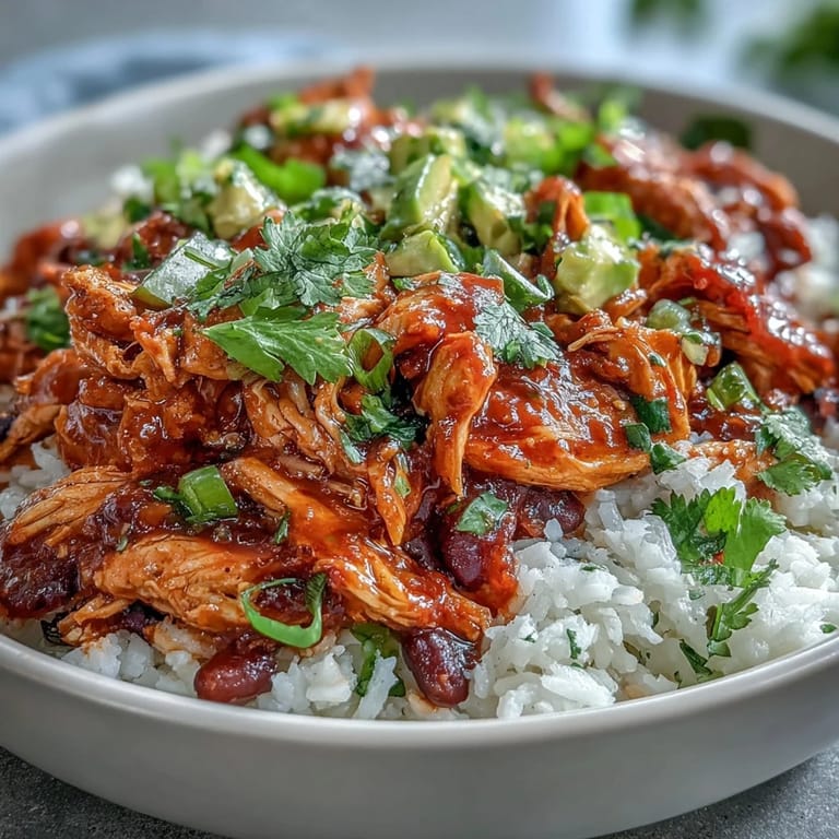 Easy salsa chicken bowls with juicy shredded chicken, black beans, corn, and melted cheese, perfect for a quick, flavorful summer dinner.
