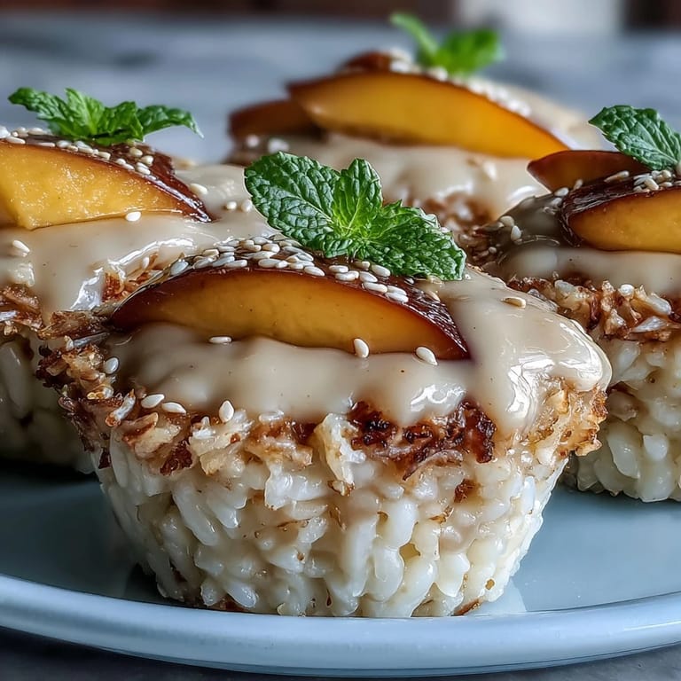Individual Mango Sticky Rice Cups ready to enjoy, a delightful treat.